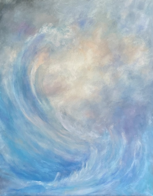 Inside the Waves oil painting Joyce Weinstein fine Art