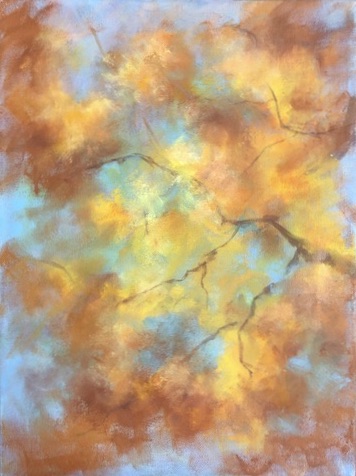 Fall Impressions oil painting Joyce Weinstein fine art