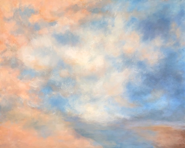 Silence oil painting Joyce Weinstein fine art